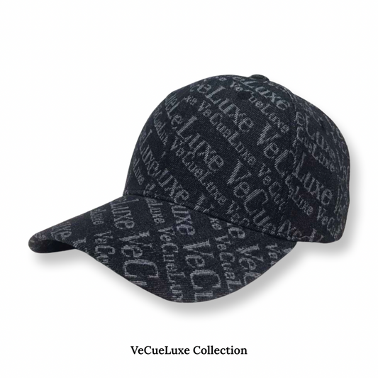 VeCueLuxe jacquard baseball cap